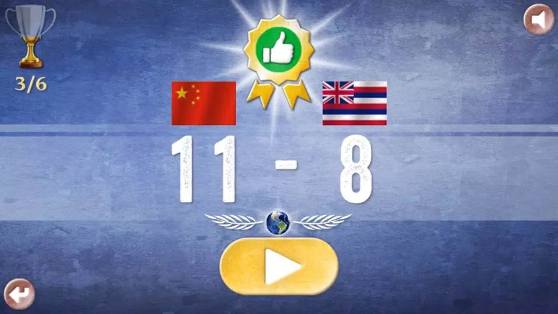 Tangkapan skrin Table Tennis World 3D - Real Challenge Match