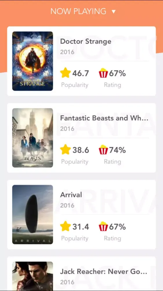 Capturas de pantalla de Movie TV - Watch Movies Preview Trailer