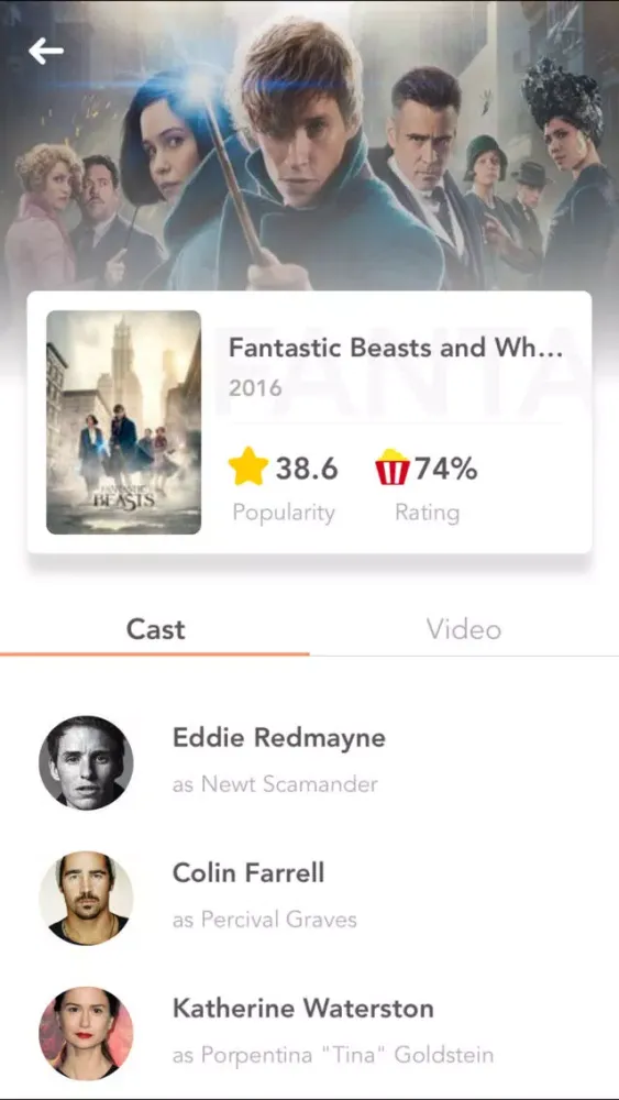 Capturas de pantalla de Movie TV - Watch Movies Preview Trailer