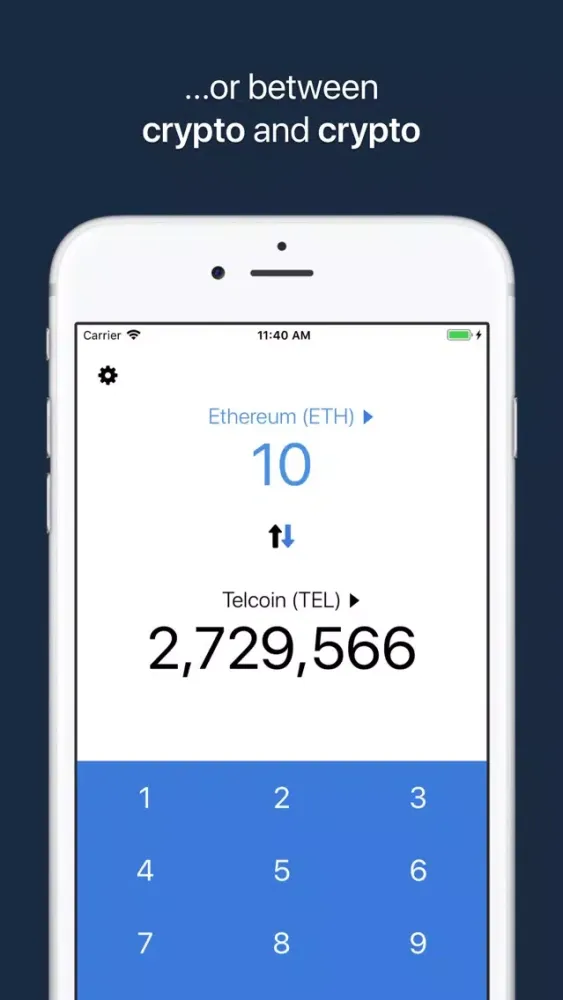 Tangkapan layar Cryptoverter