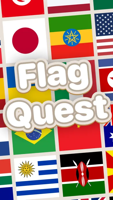 ภาพหน้าจอของ Flag Quest: Guess The Flags