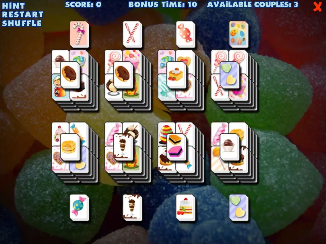 Candy Mahjong Puzzle iPad  Ekran Görüntüleri