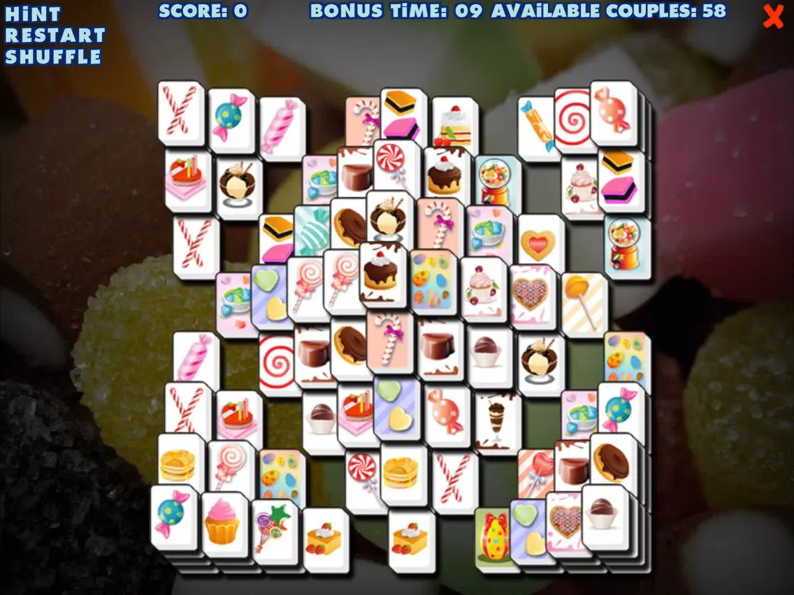 Candy Mahjong Puzzle iPad  Ekran Görüntüleri
