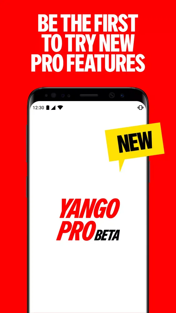 Capturas de pantalla de Yango Pro Beta