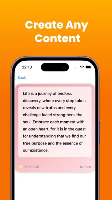 ADHD Card - Friendly to ADHDer應用截圖