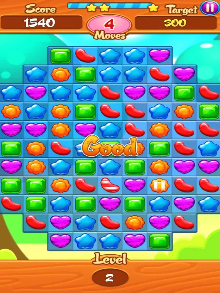 Capturas de pantalla de Classic Funny Candy - Puzzle Casual Games iPad 