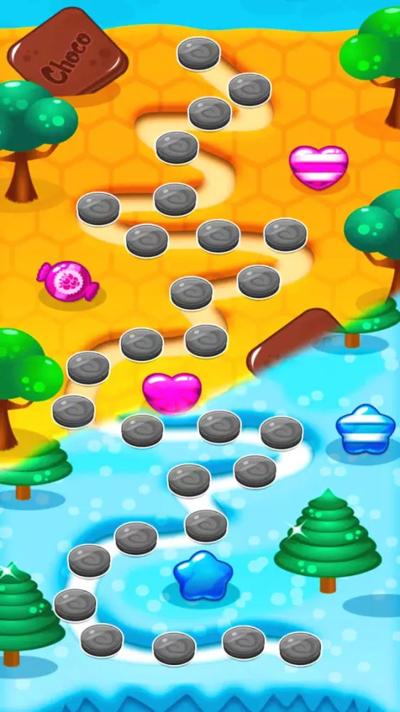 Capturas de pantalla de Classic Funny Candy - Puzzle Casual Games