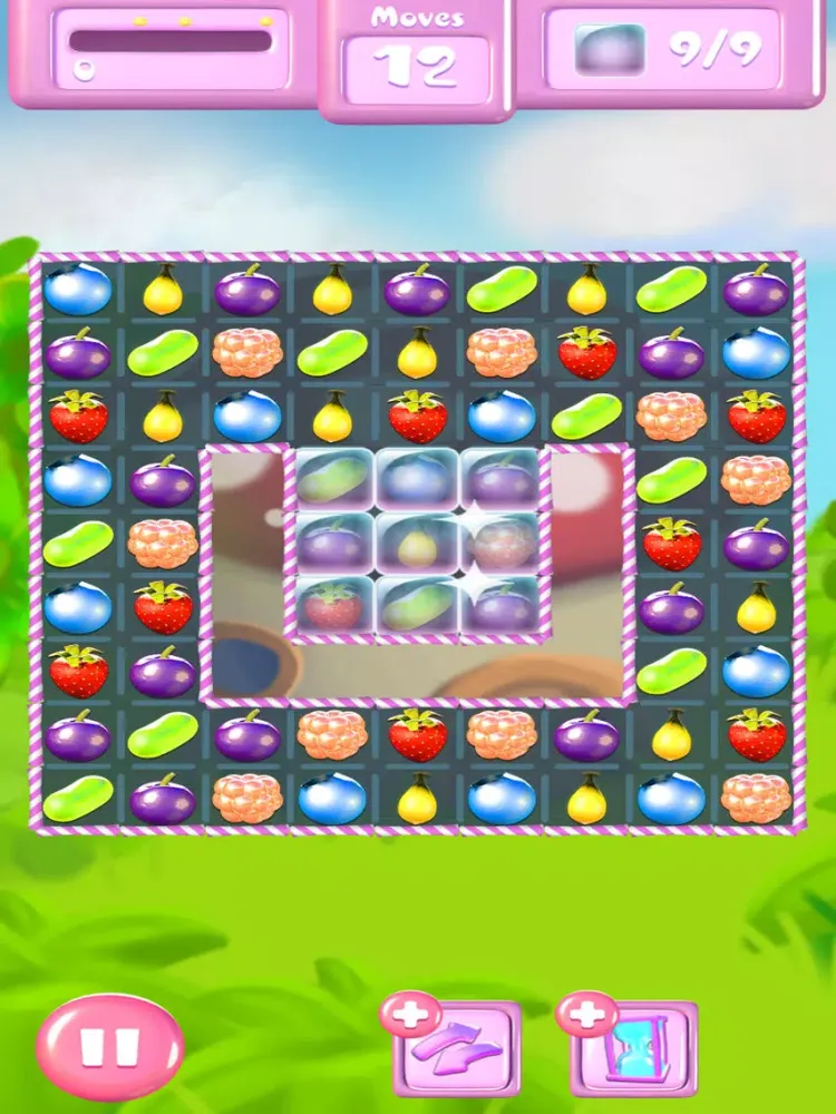Screenshot di Fruit big battle - match 3 fun game iPad 