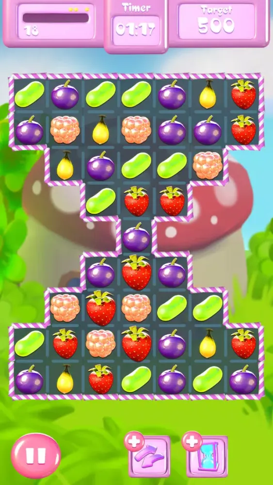 Screenshot di Fruit big battle - match 3 fun game