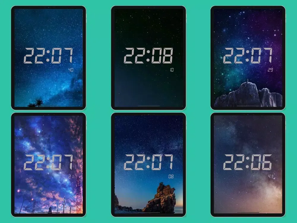 Good Times-Page Turning Clock iPad 應用截圖