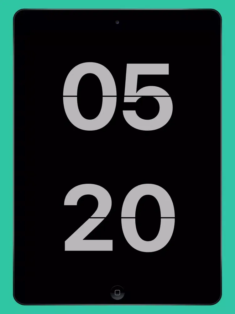 Good Times-Page Turning Clock iPad 應用截圖