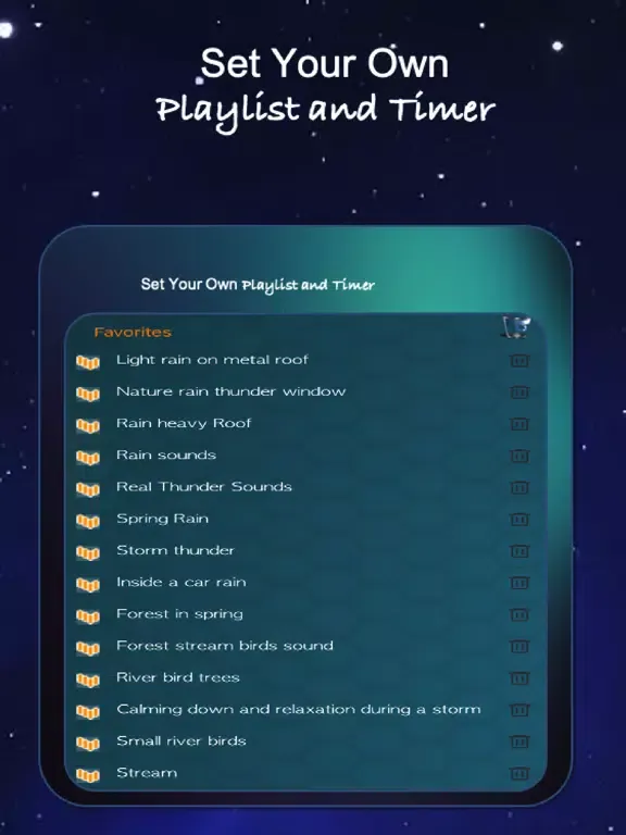 Tangkapan skrin Sleep Aid: White Noise Sounds iPad 