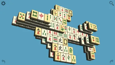 Captures d'écran de Mahjong3D - Shanghai Mahjong