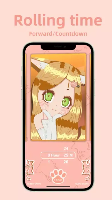 Capturas de pantalla de Meow Two timer 二喵计时器 专注学习工作番茄钟