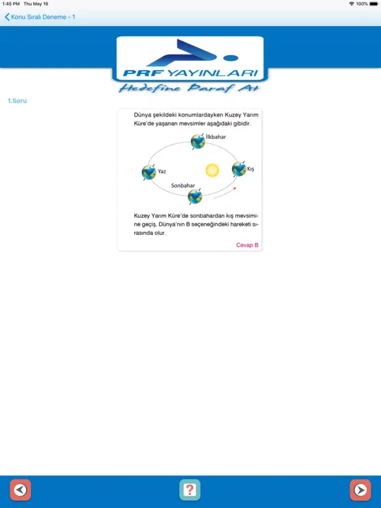 Zrzuty ekranu Paraf Cep iPad 