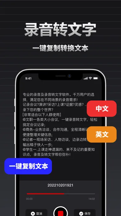 录音专家 - 您的随身录音笔 스크린샷