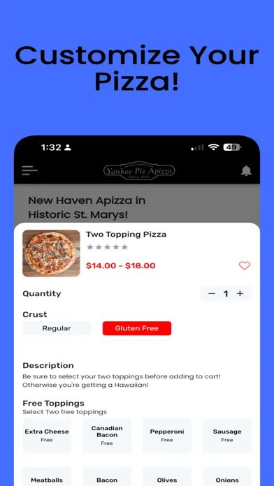 Screenshot di Yankee Pie Apizza