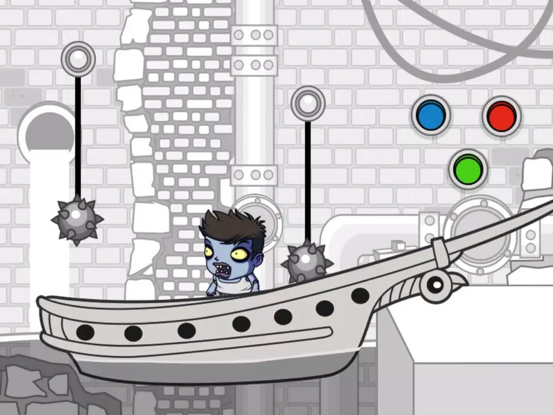 Tangkapan skrin Zombie Front GO iPad 