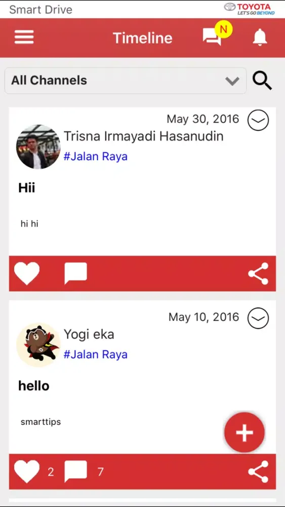 Toyota ImSafe應用截圖