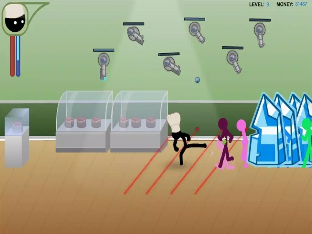 Capturas de pantalla de Baker Defense - Stickman Edition iPad 
