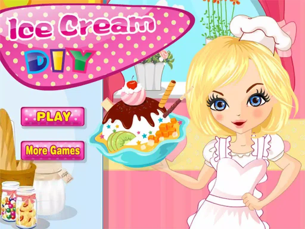 Ice Cream DIY : Cooking game iPad  Screenshots