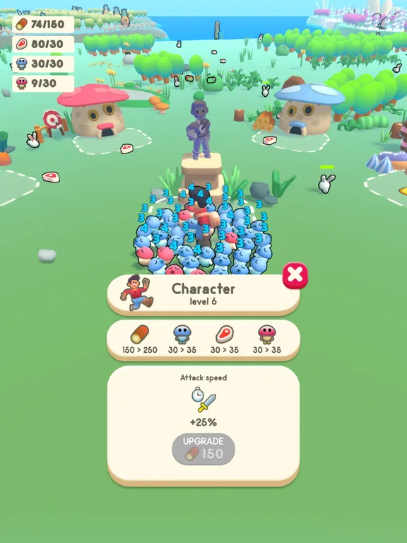 ภาพหน้าจอของ Mushroom Worlds iPad 