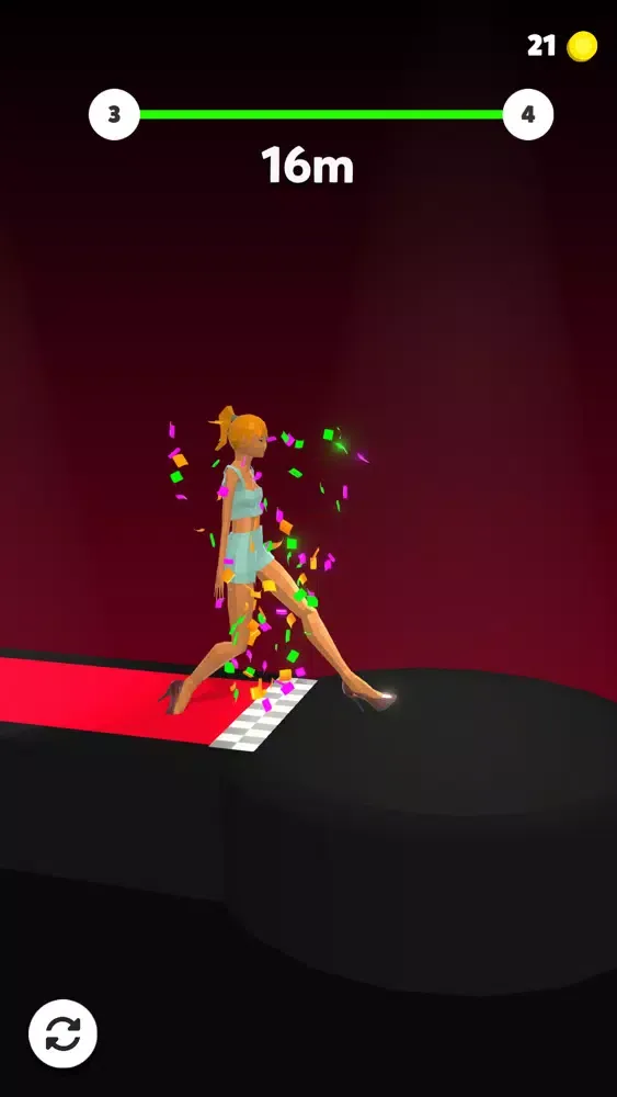 Capturas de tela do Heels Walk