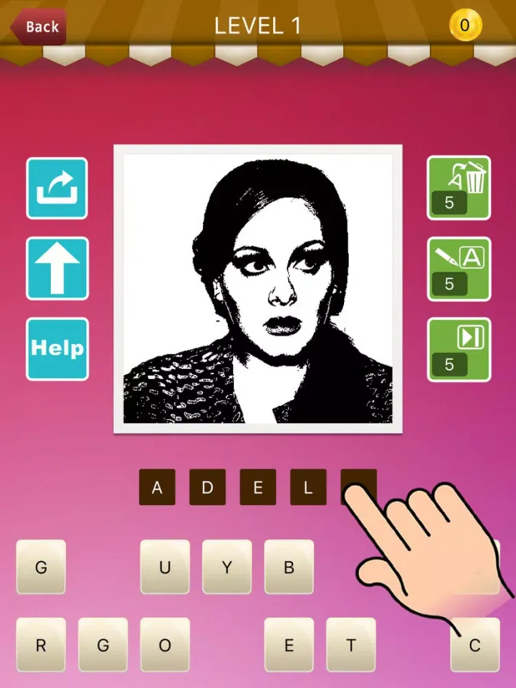 Zrzuty ekranu Guess The Person Plus Free - Let's Discover Coloring People Photo iPad 