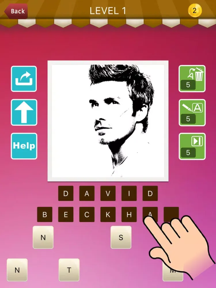 Zrzuty ekranu Guess The Person Plus Free - Let's Discover Coloring People Photo iPad 