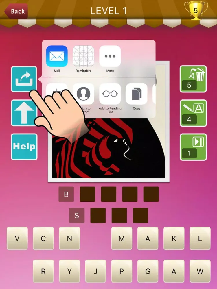 Guess Movie Free - Discover Rewards Movie Names(Word Game App) iPad  Ekran Görüntüleri