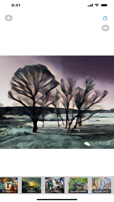 Скриншоты Style-Transfer
