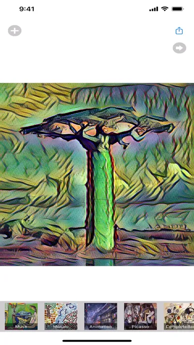 Скриншоты Style-Transfer