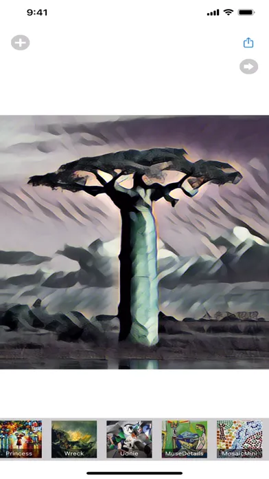Скриншоты Style-Transfer