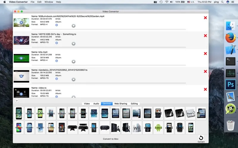 Video Convertor应用截图