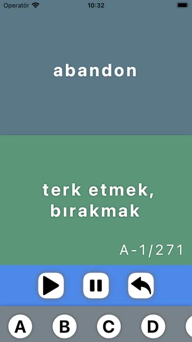 Capturas de pantalla de İngilizce Kelimeler 3500