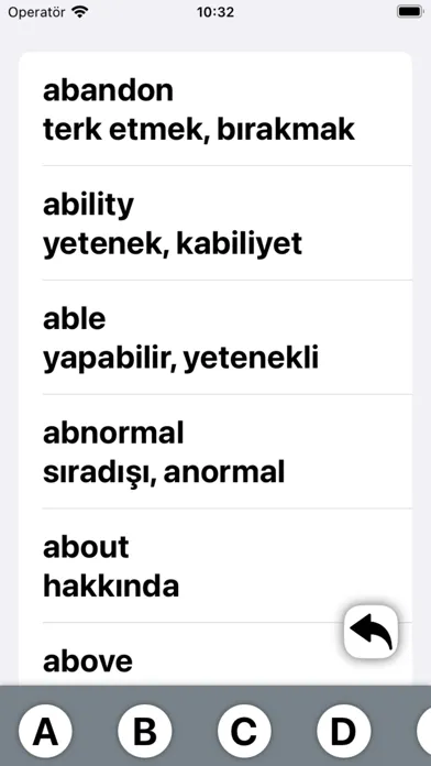 Capturas de pantalla de İngilizce Kelimeler 3500