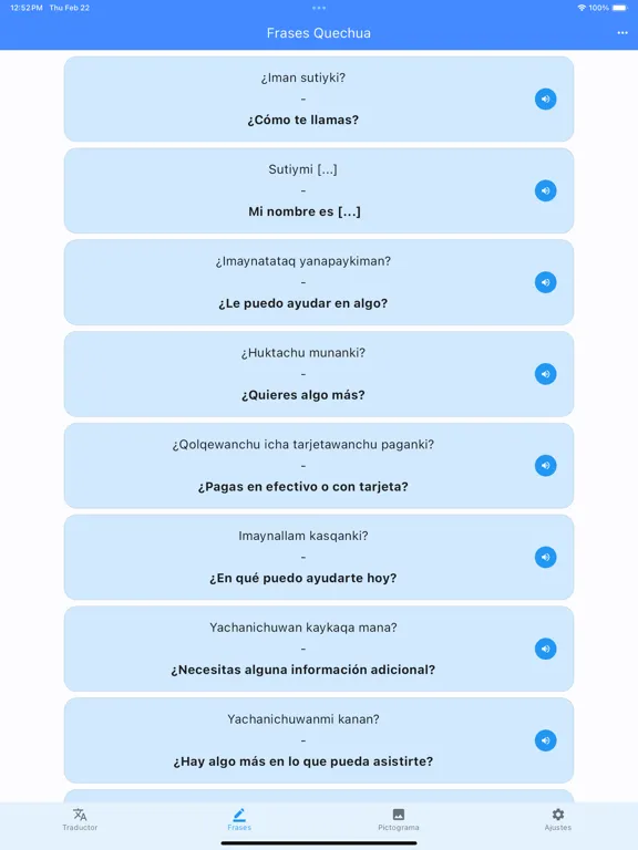 Yapaykuy Quechua iPad  سکرین شاٹس