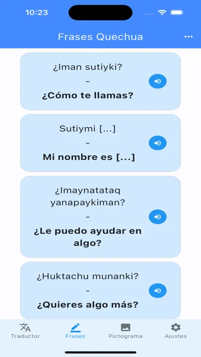 Yapaykuy Quechua سکرین شاٹس