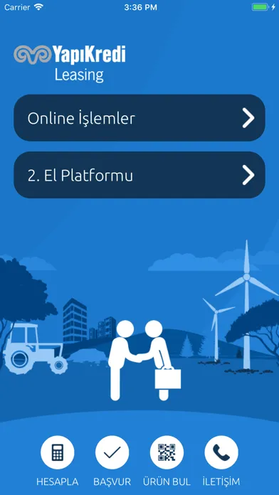 Zrzuty ekranu Yapı Kredi Leasing