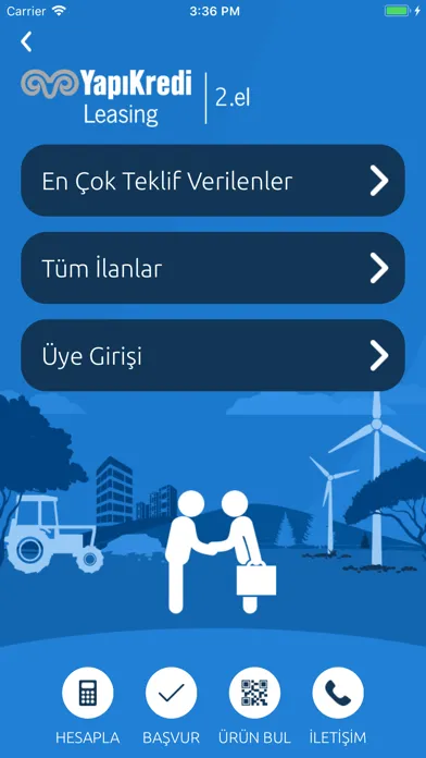 Zrzuty ekranu Yapı Kredi Leasing