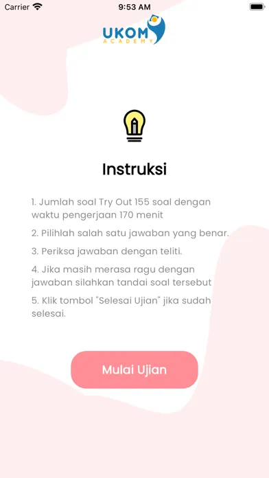 Tryout UKOM D3 Bidan سکرین شاٹس