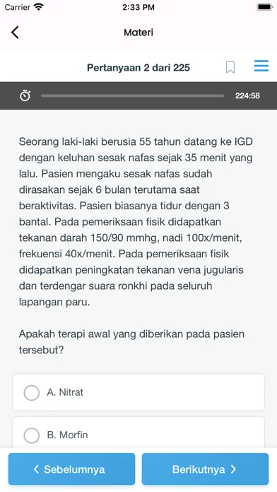 ภาพหน้าจอของ Tryout UKOM D3 Keperawatan