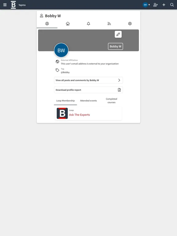 ภาพหน้าจอของ Bellator Agent App iPad 