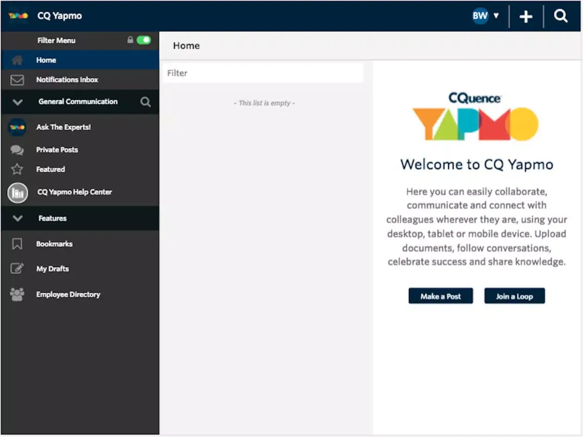 Zrzuty ekranu CQuence Yapmo iPad