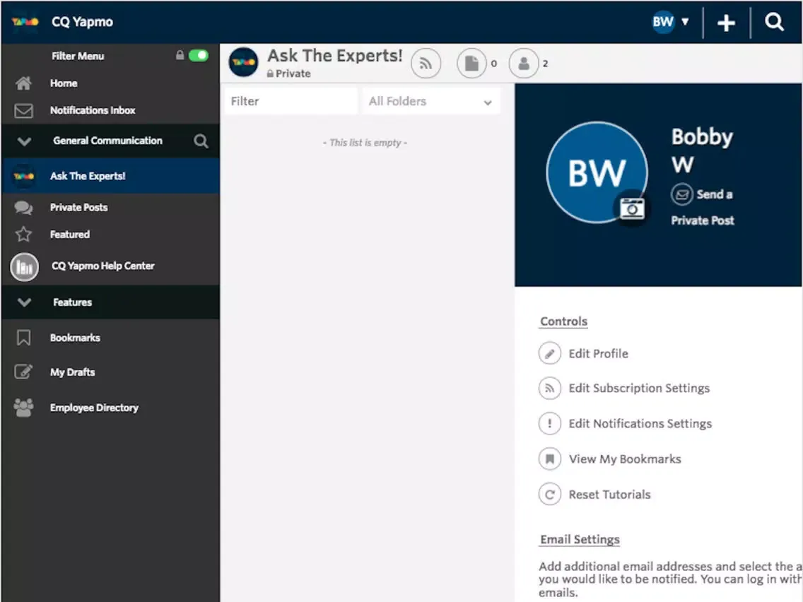 Zrzuty ekranu CQuence Yapmo iPad