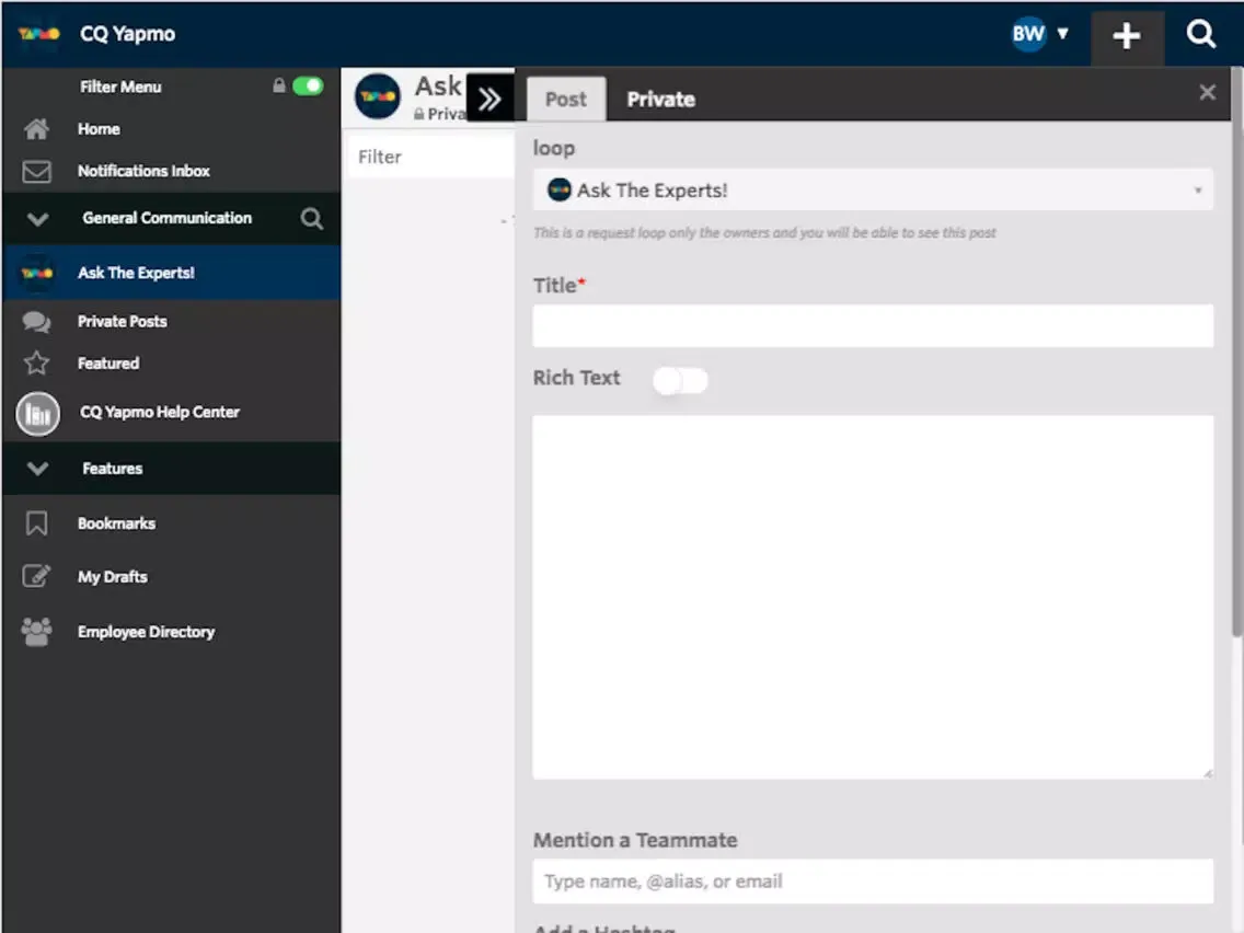 Zrzuty ekranu CQuence Yapmo iPad