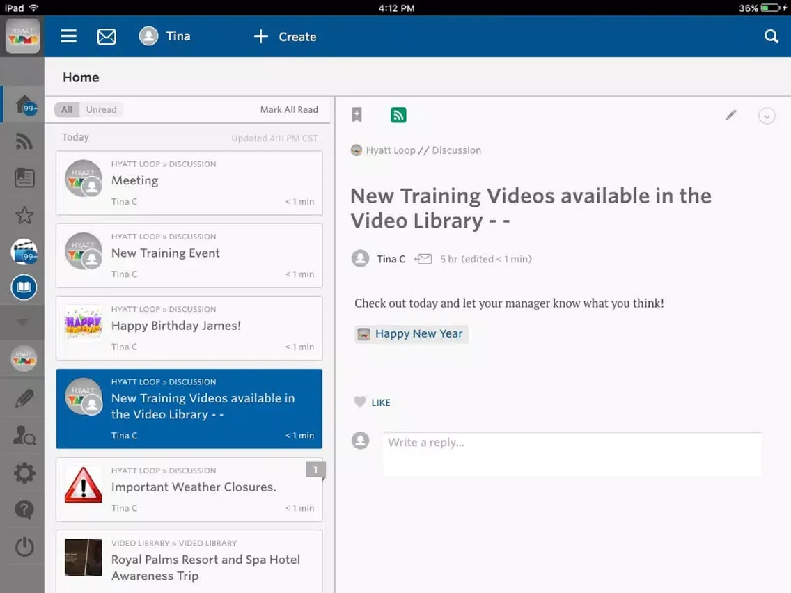 تصاویر Yapmo – Hyatt Collaboration iPad 