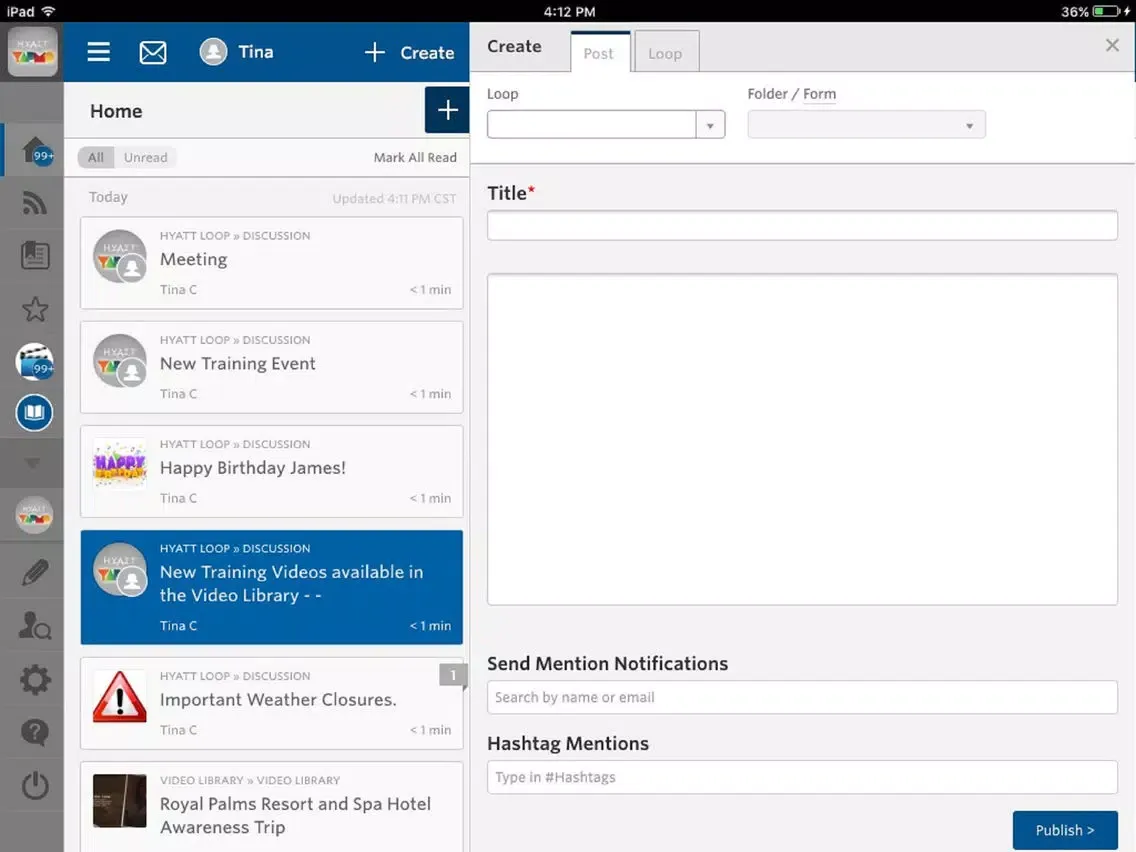 تصاویر Yapmo – Hyatt Collaboration iPad 
