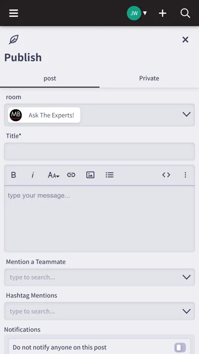 Tangkapan skrin Agent App for Max Broock