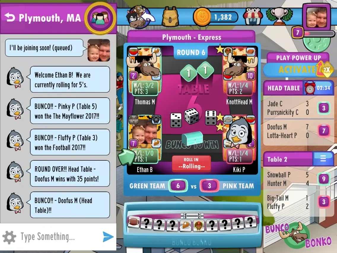 Bunco Bonko iPad سکرین شاٹس